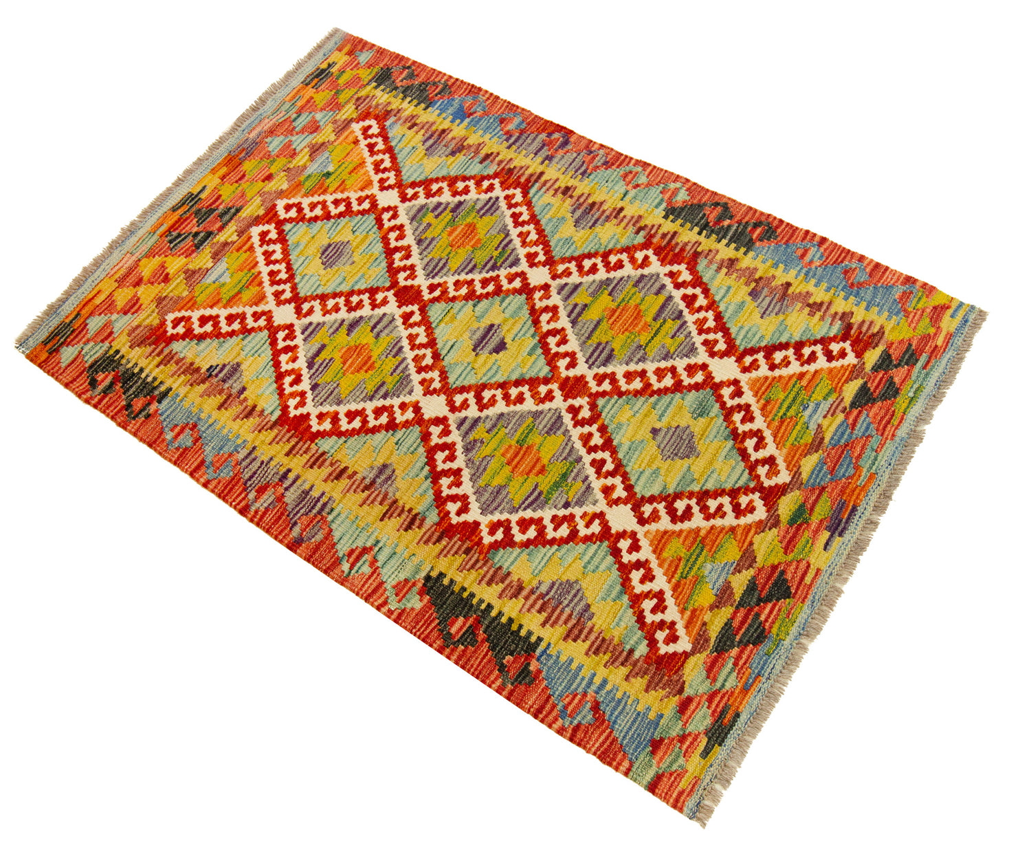 Kilim Afgano | 125 x 84 cm