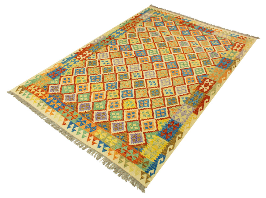 Afghan Kilim | 294 x 204 cm