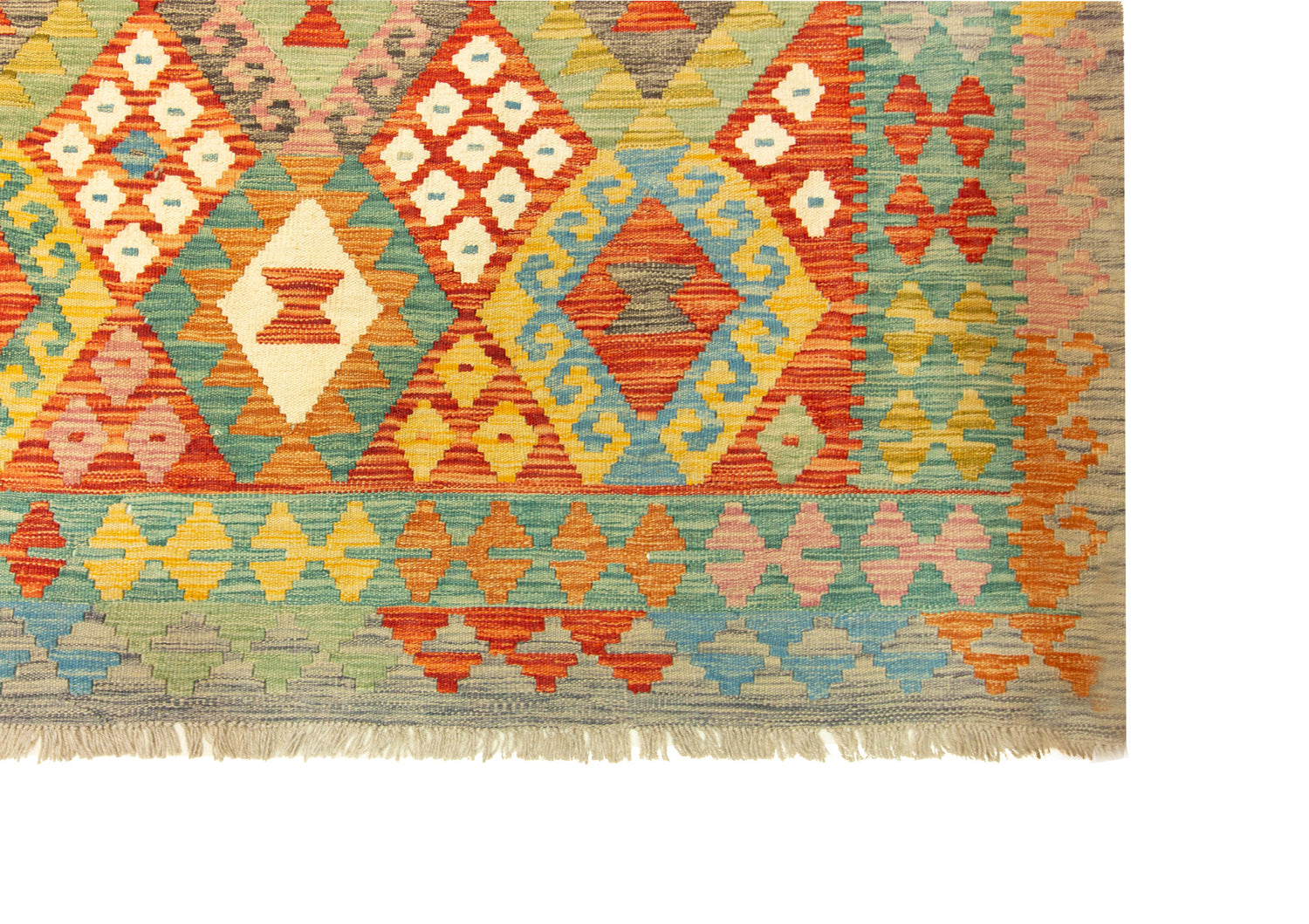 Kilim Afgano | 253 x 246 cm