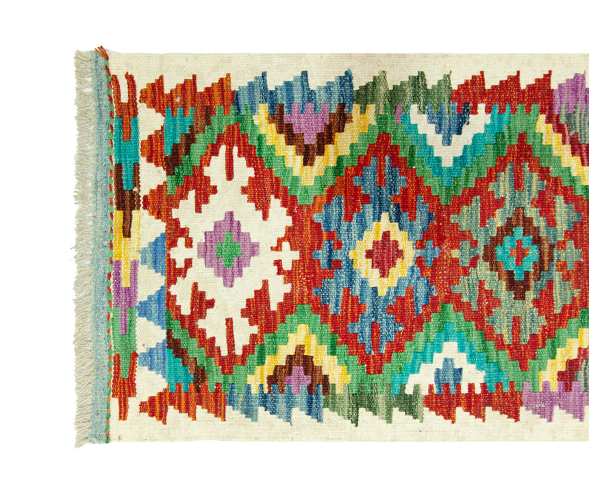 Kilim Afgano | 142 x 49 cm