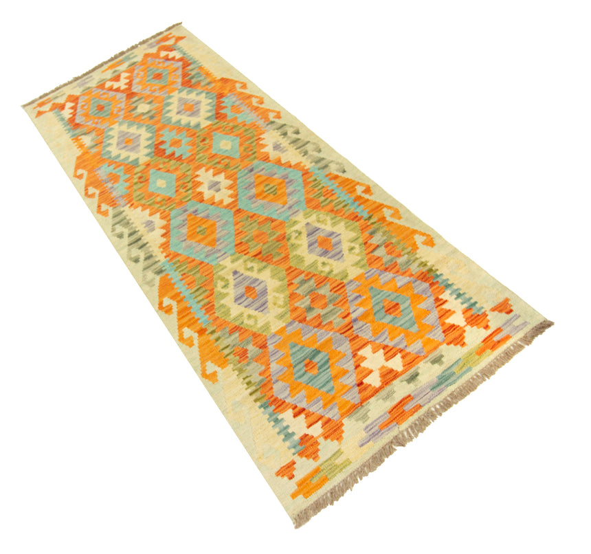 Kilim Afgano | 205 x 84 cm