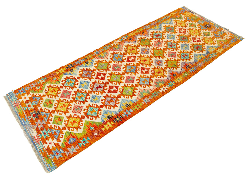 Kilim Afgano | 254 x 87 cm