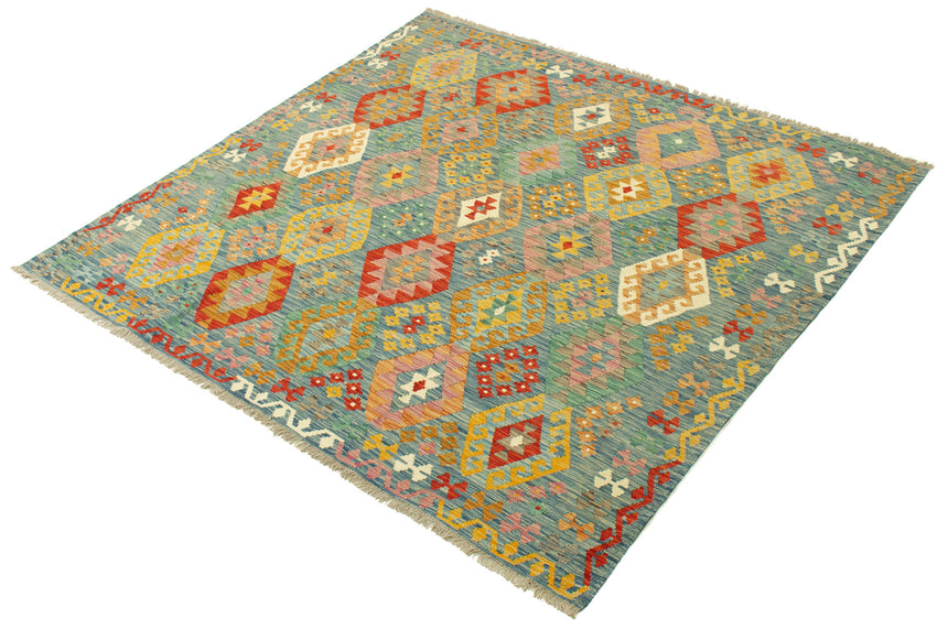 Kilim Afgano | 199 x 209 cm