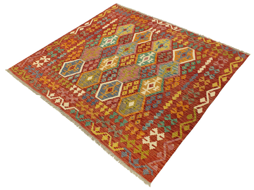 Kilim Afgano | 193 x 207 cm