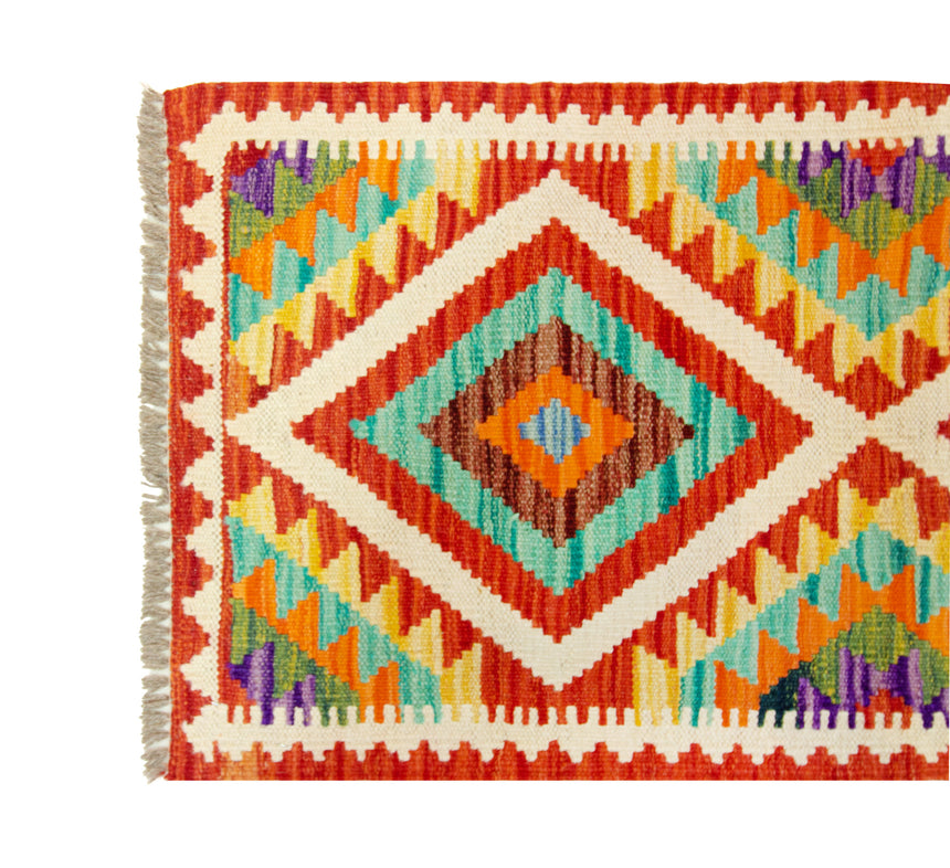 Kilim Afgano | 144 x 57 cm