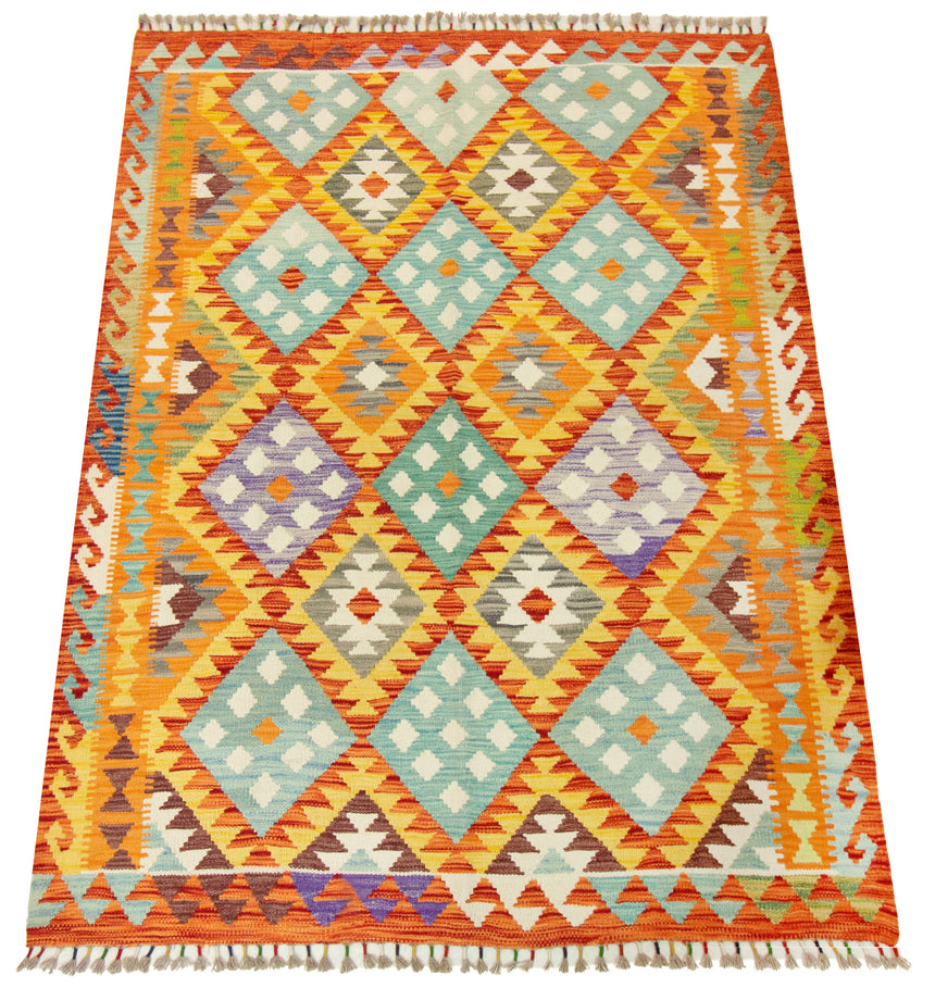Kilim Afgano | 203 x 160 cm