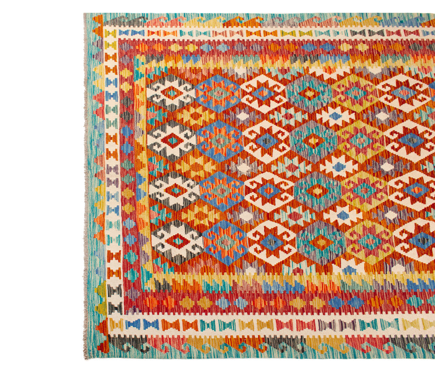 Kilim Afegão | 252 x 202 cm