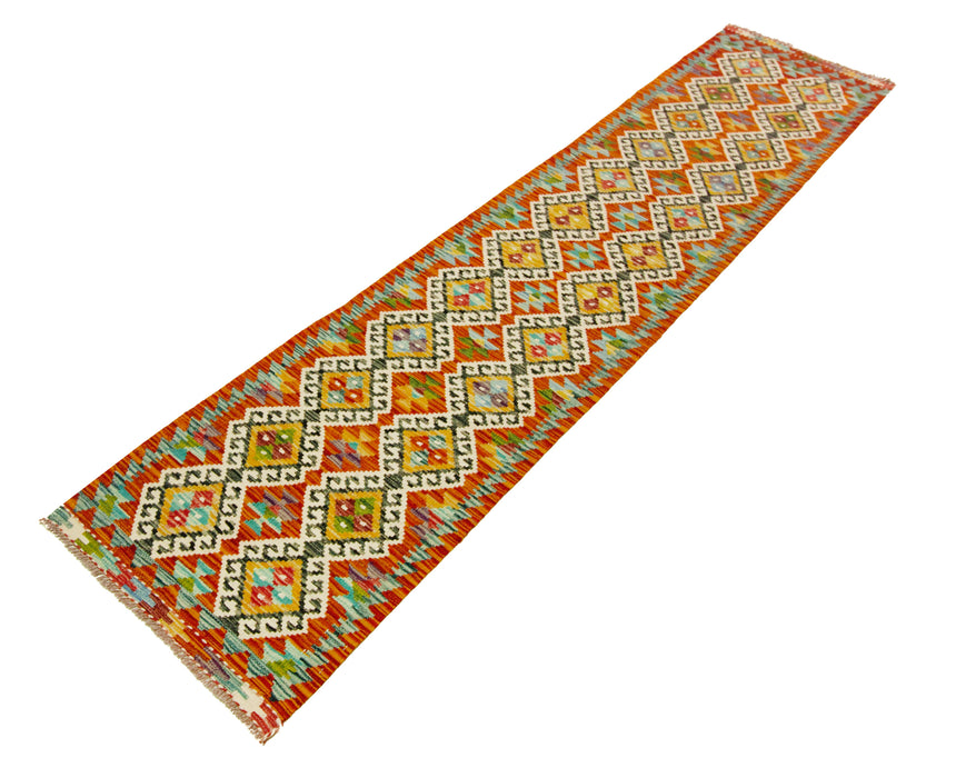 Afghan Kilim | 283 x 60 cm
