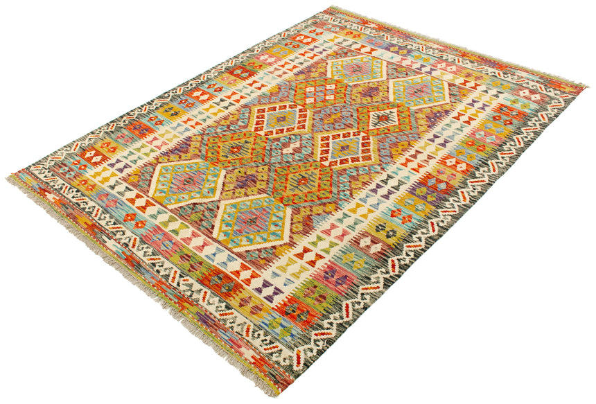 Kilim Afgano | 202 x 156 cm