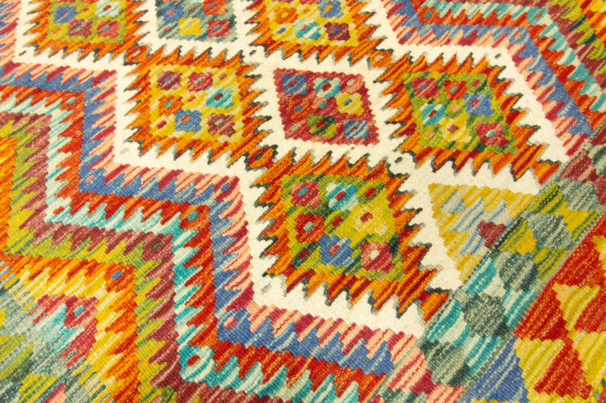 Kilim Afgano | 103 x 103 cm
