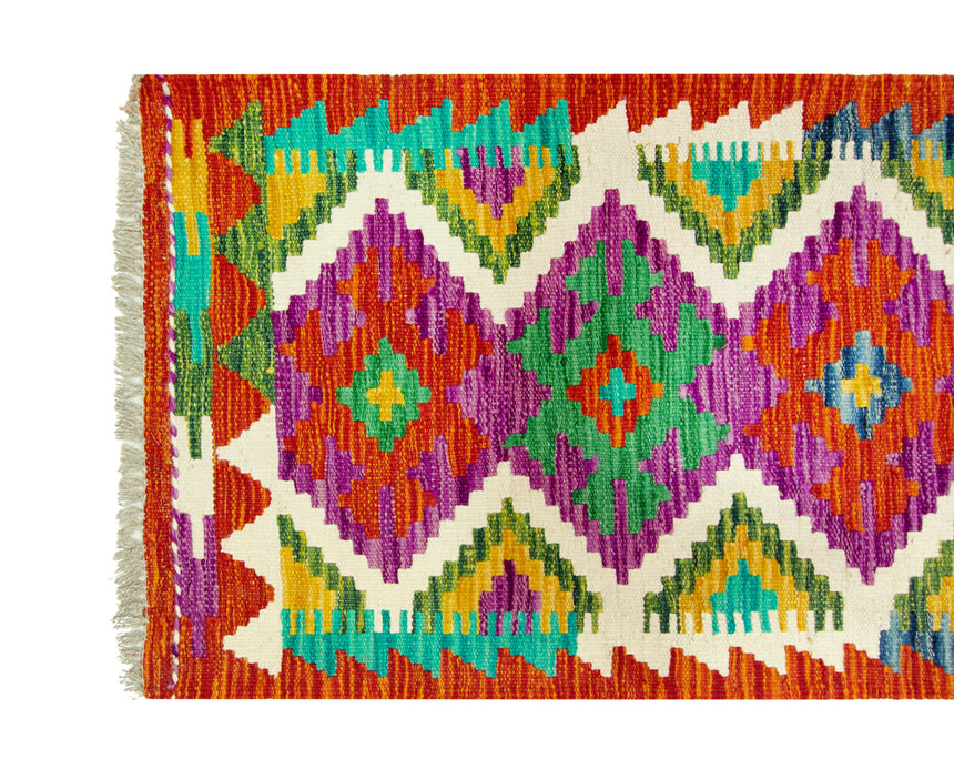 Kilim Afgano | 142 x 50 cm