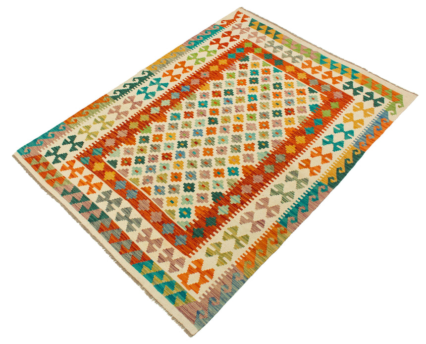 Afghan Kilim | 201 x 150 cm