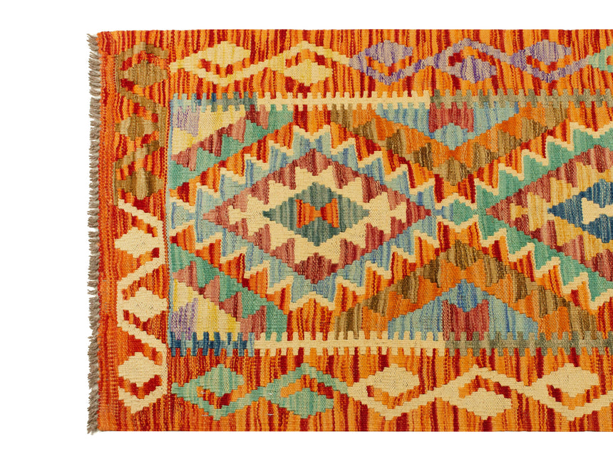 Kilim Afghan | 203 x 68 cm