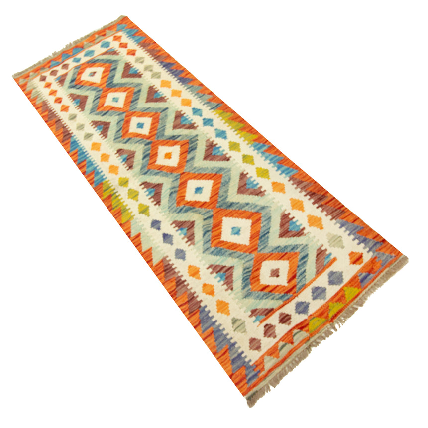 Kilim Afgano | 206 x 74 cm
