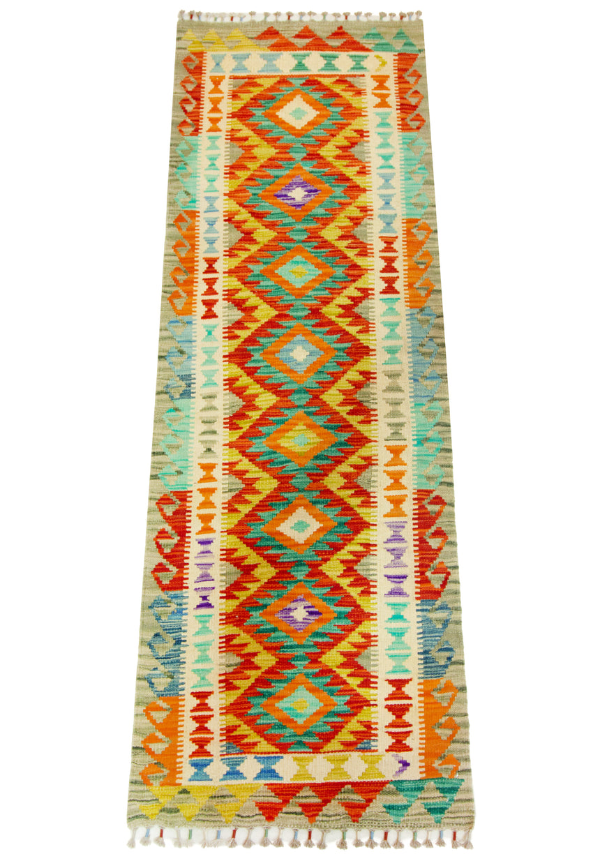 Kilim Afgano | 205 x 70 cm
