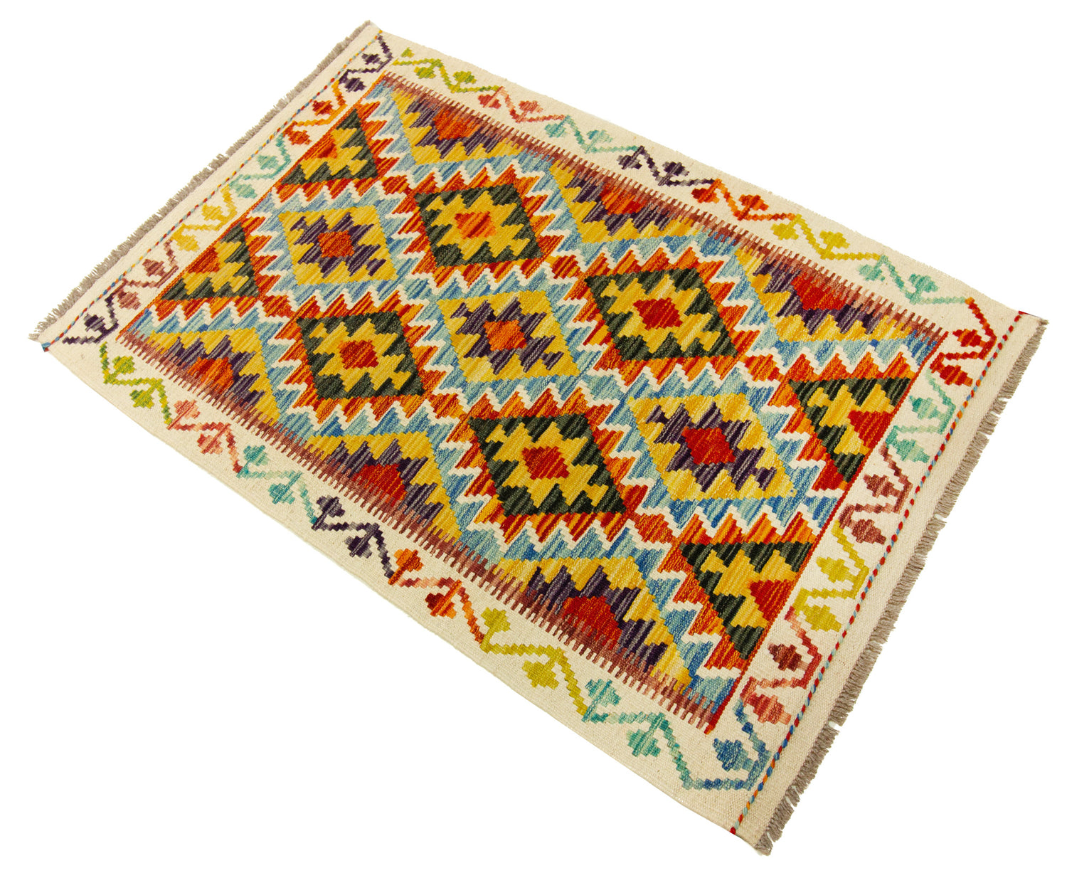 Kilim Afgano | 122 x 82 cm