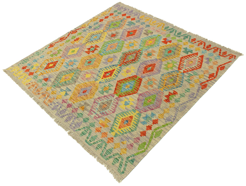 Kilim Afgano | 155 x 155 cm