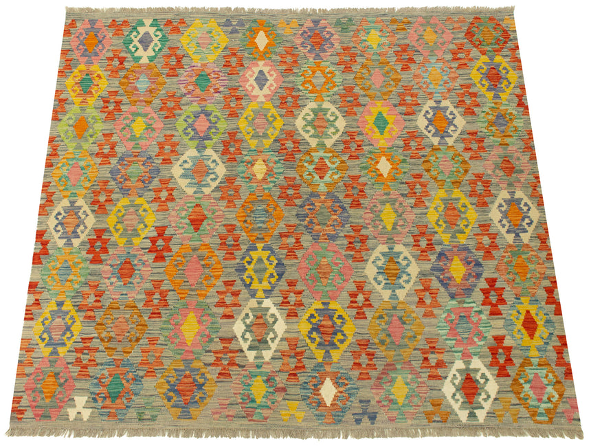 Kilim Afgano | 191 x 206 cm