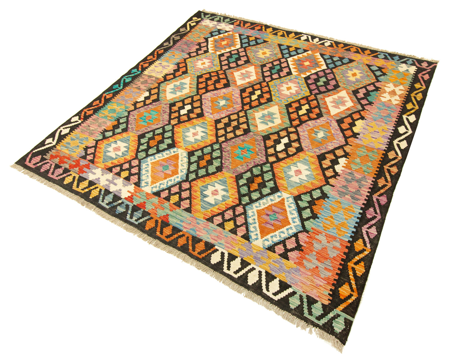 Kilim Afgano | 200 x 193 cm