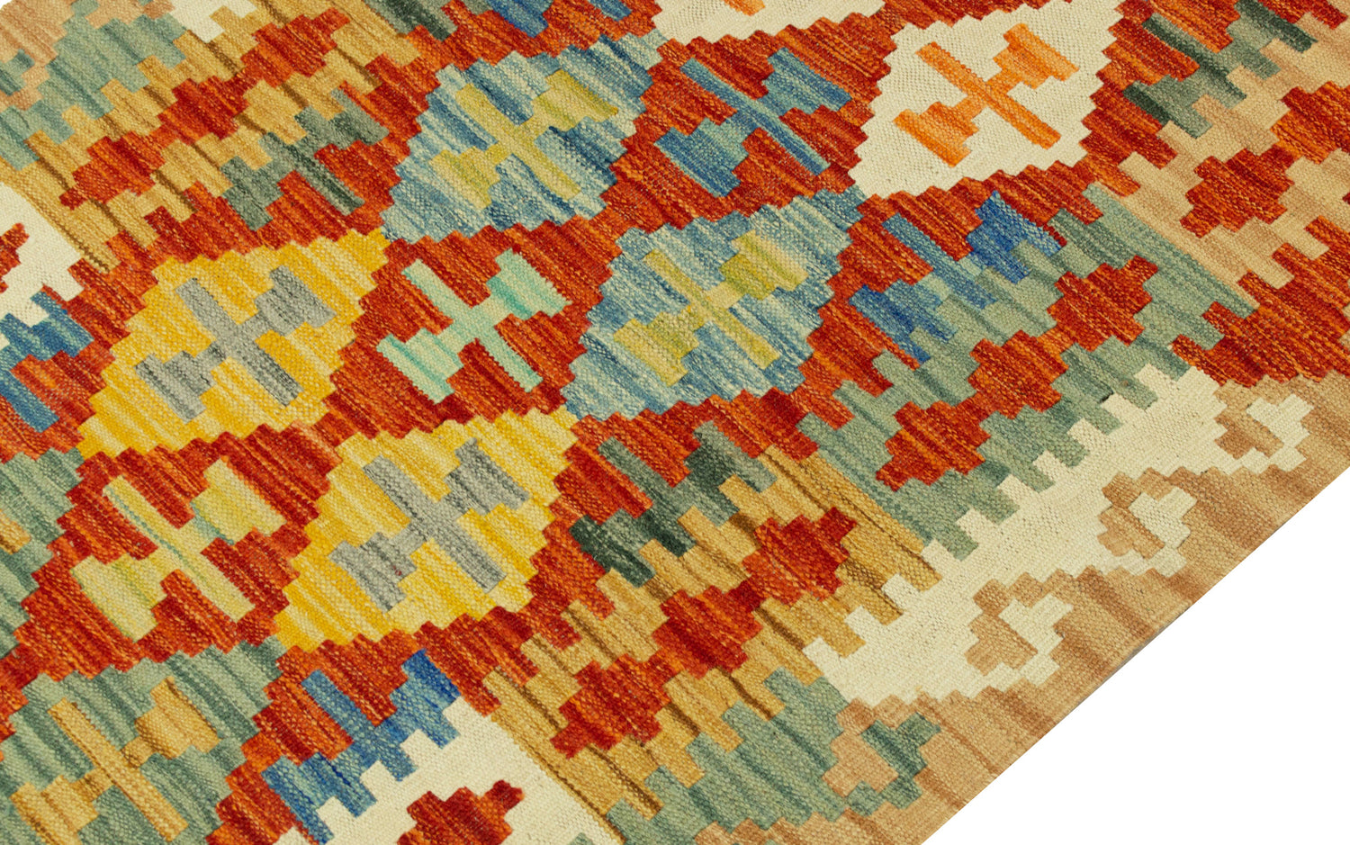 Afghan Kilim | 250 x 89 cm