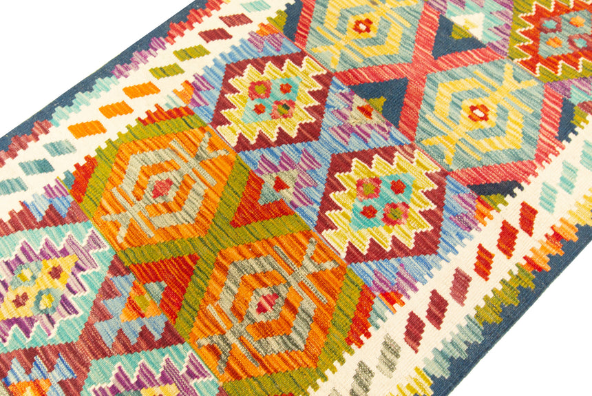 Kilim Afgano | 250 x 82 cm