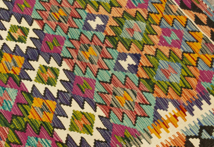 Kilim Afgano | 105 x 100 cm