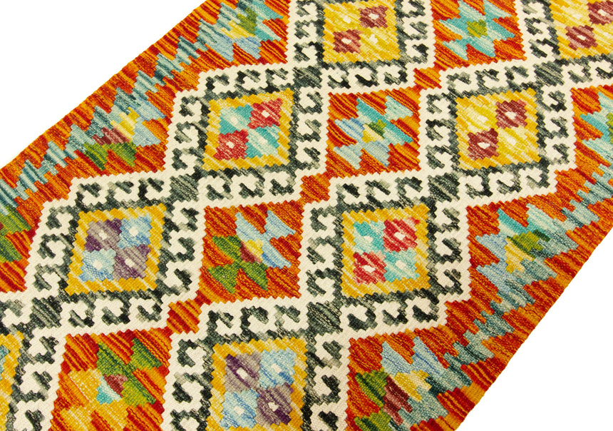 Afghan Kilim | 283 x 60 cm