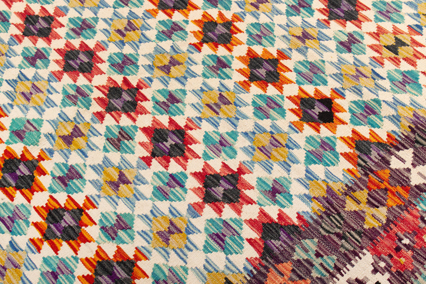 Kilim Afgano | 201 x 157 cm