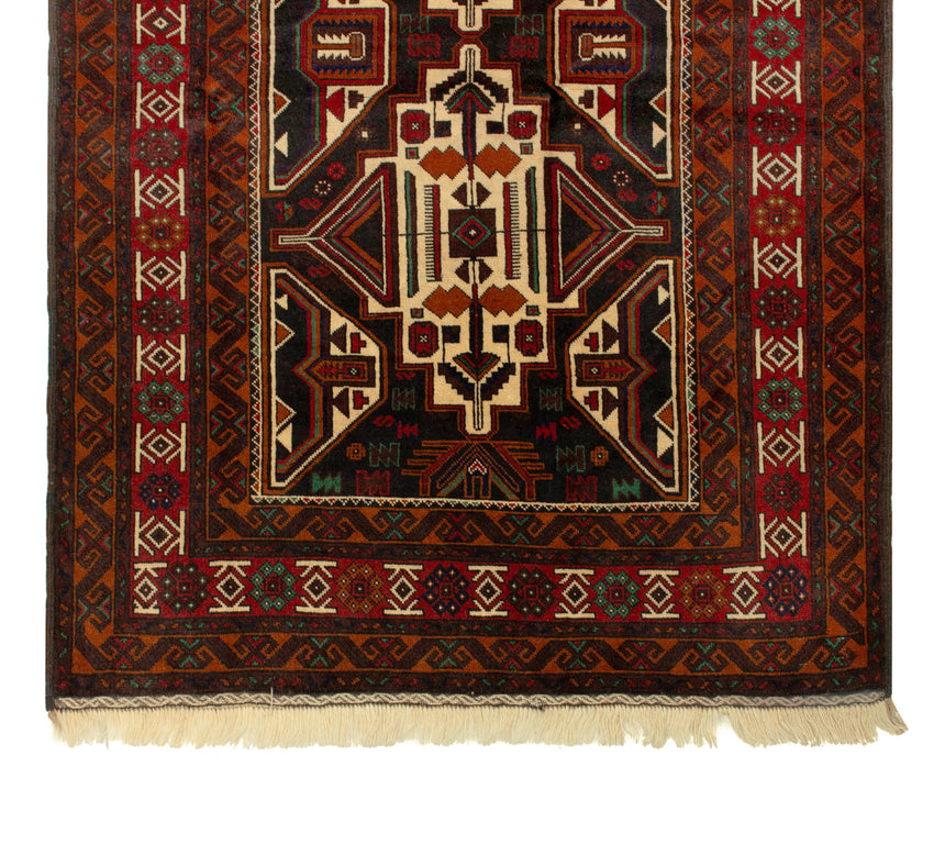 Baluch Persian Rug | 201x124cm