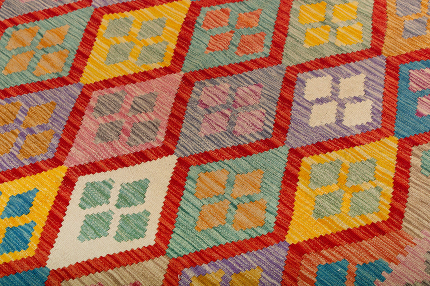 Kilim Afgano | 196 x 151 cm