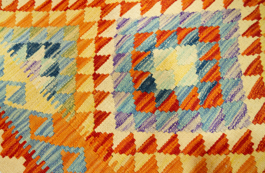 Kilim Afgano | 114 x 84 cm