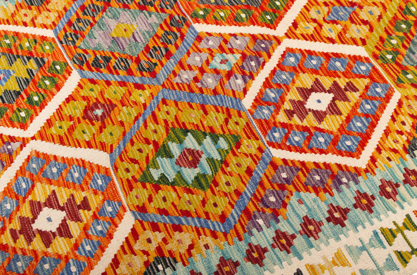 Kilim Afgano | 203 x 131 cm