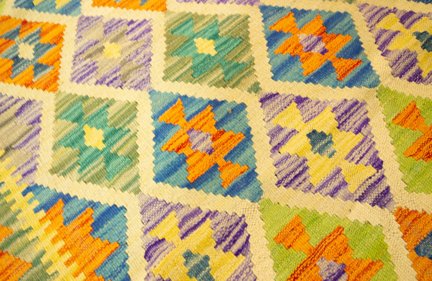 Kilim Afgano | 120 x 89 cm