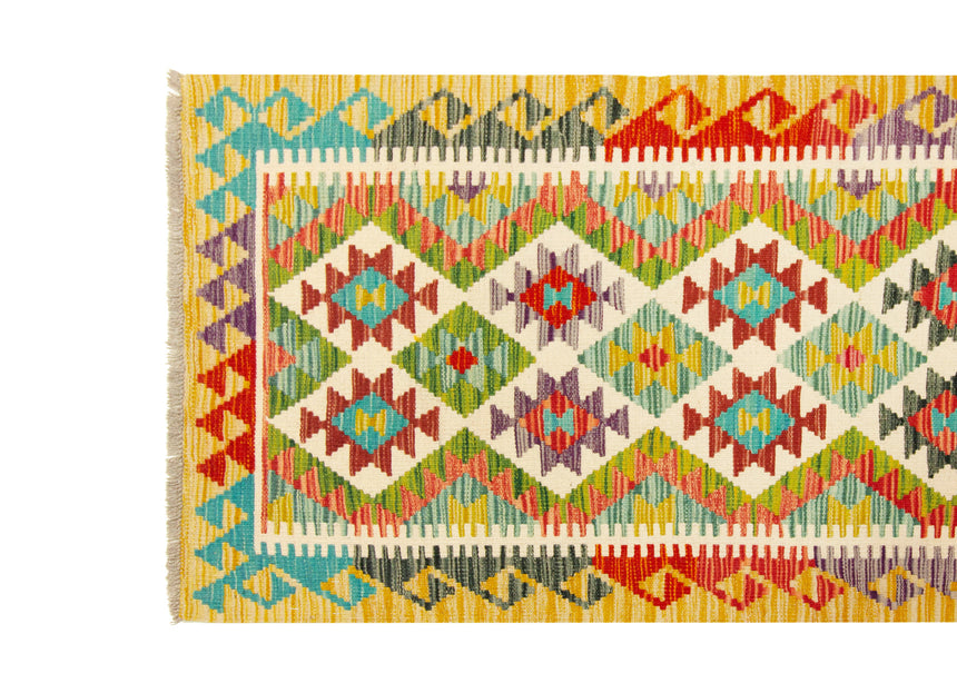 Kilim Afgano | 247 x 79 cm