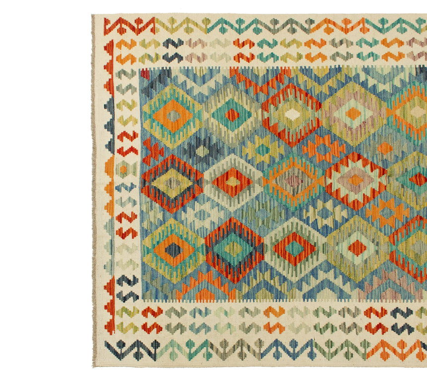 Afghan Kilim | 193 x 154 cm