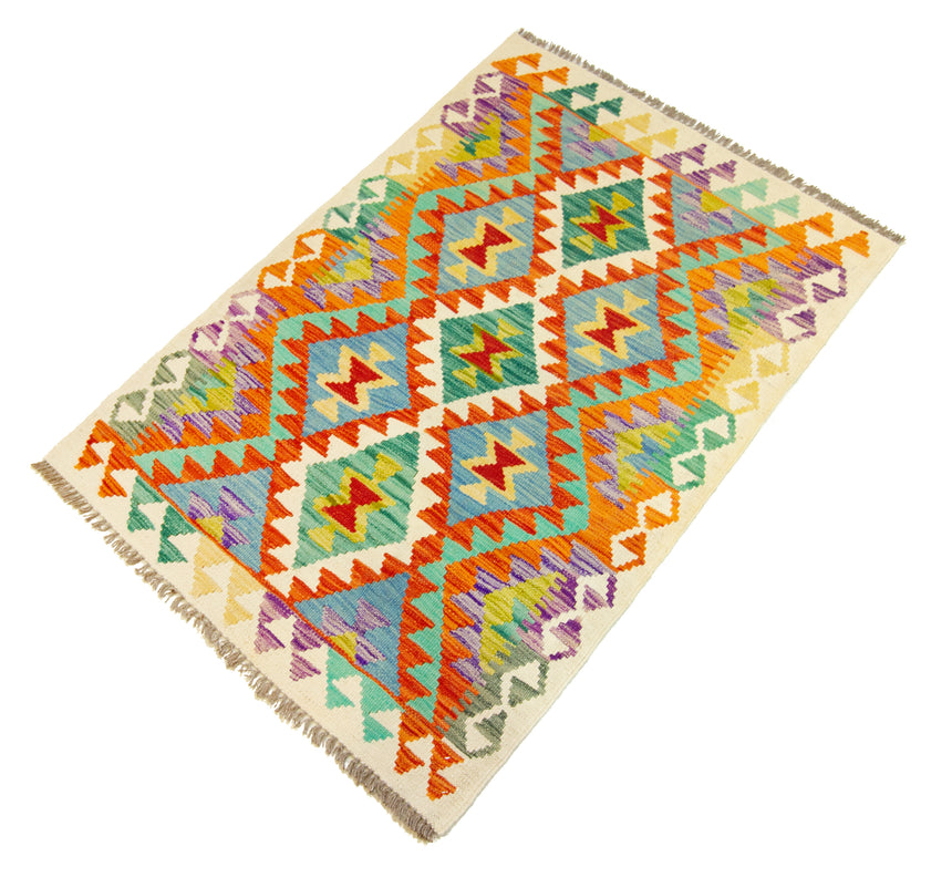 Kilim Afgano | 123 x 90 cm