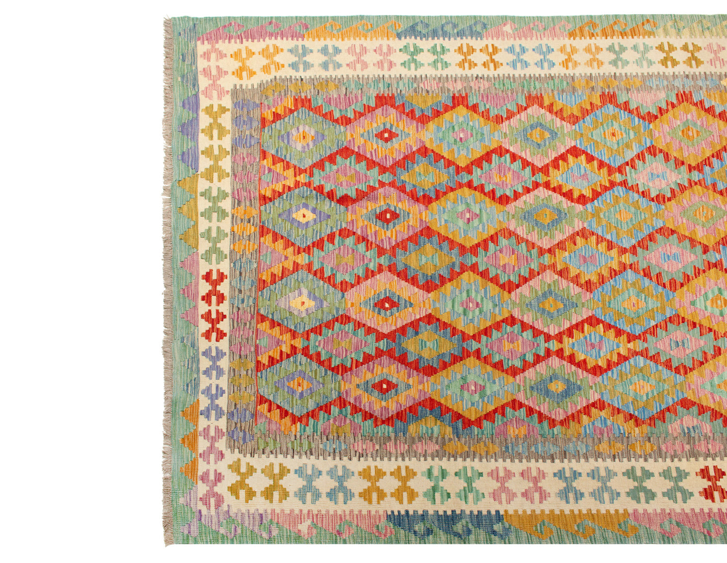 Kilim Afgano | 287 x 204 cm