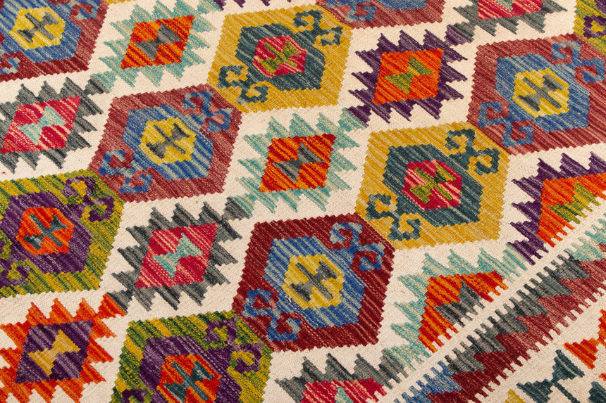 Kilim Afgano | 195 x 155 cm