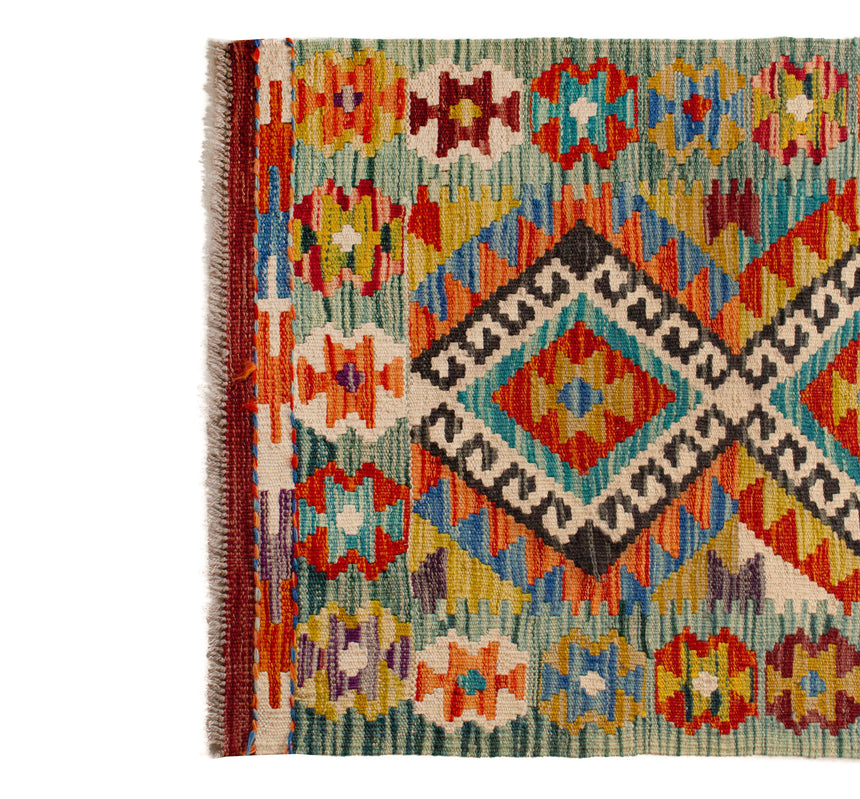 Kilim Afegão | 201 x 65 cm