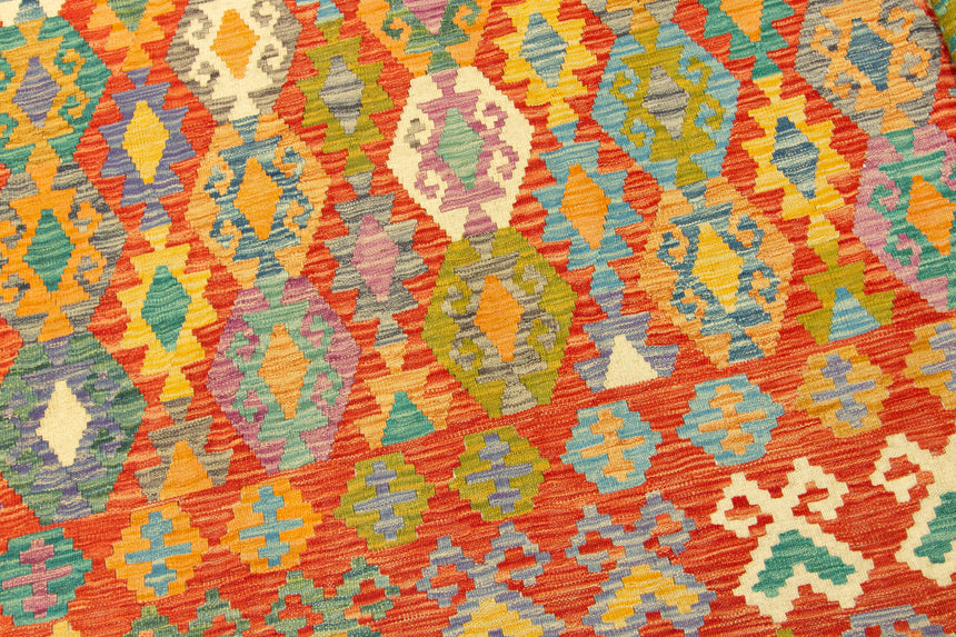 Kilim Afgano | 328 x 294 cm