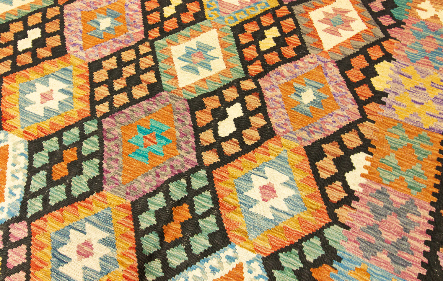 Kilim Afgano | 200 x 193 cm