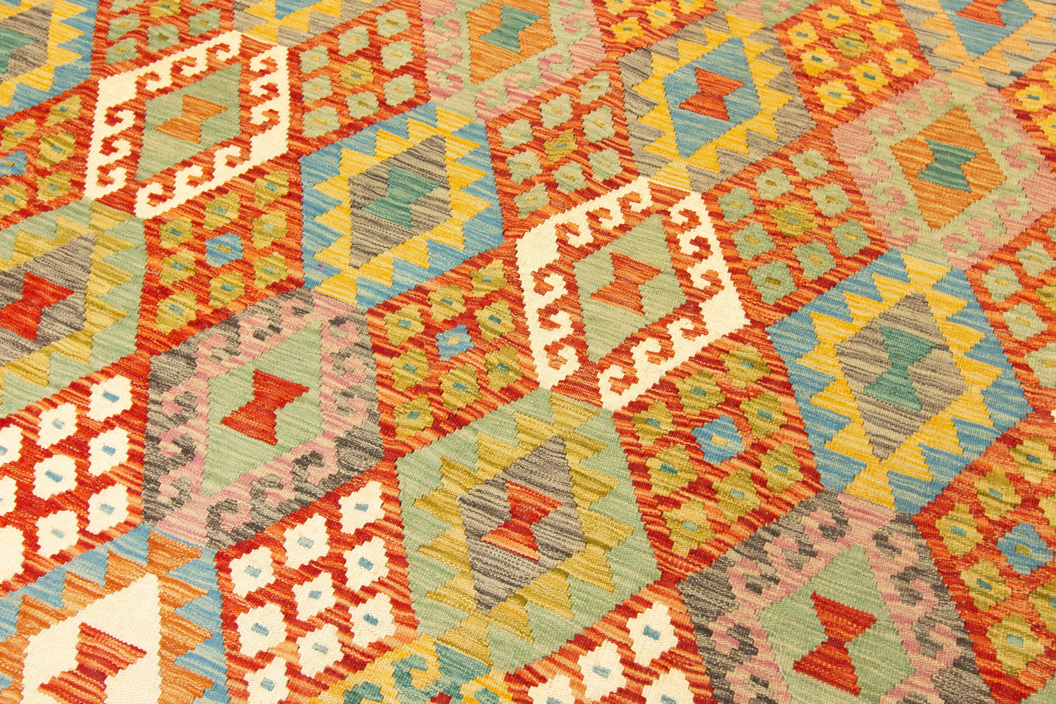 Kilim Afgano | 253 x 246 cm