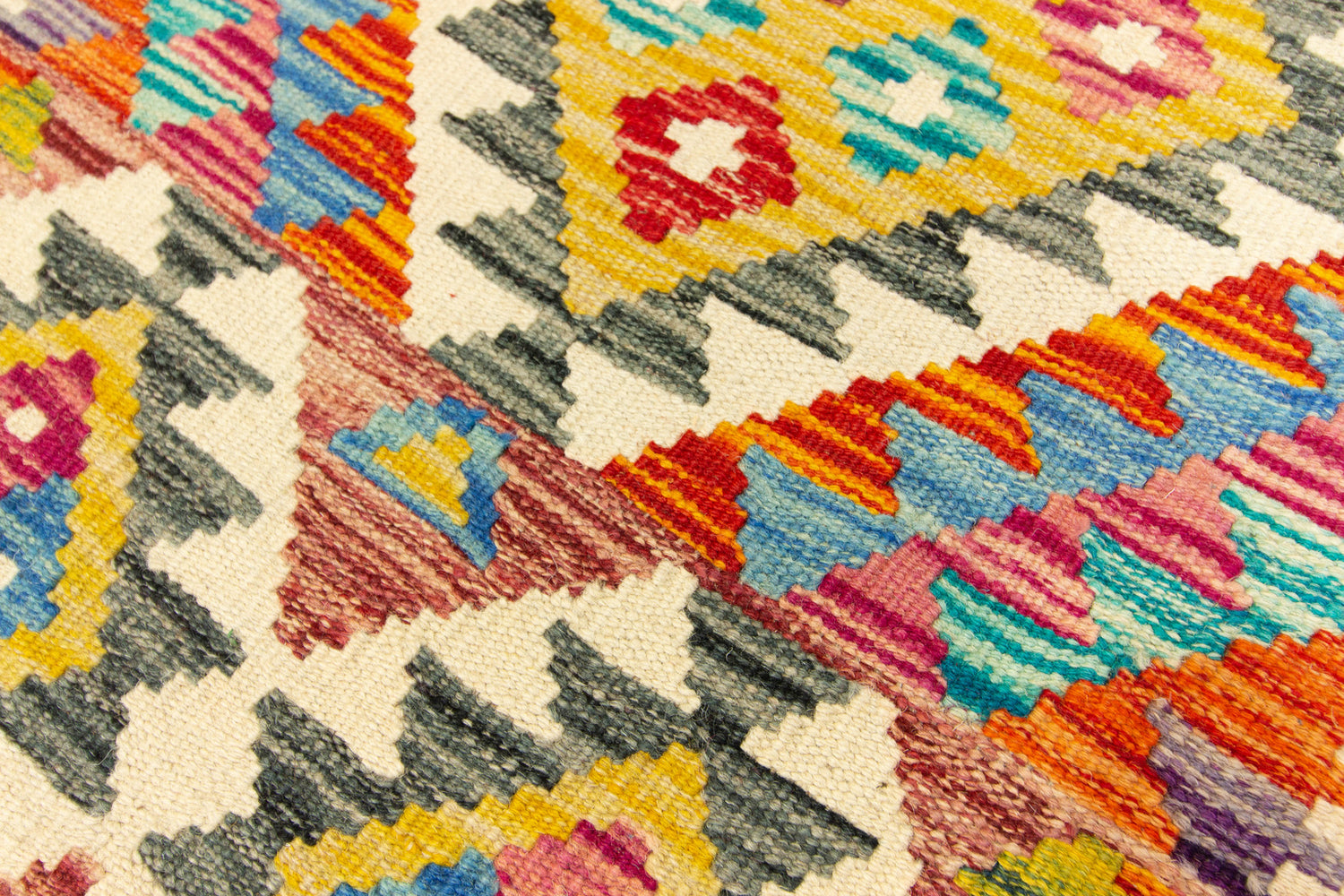 Afghan Kilim | 295 x 61 cm