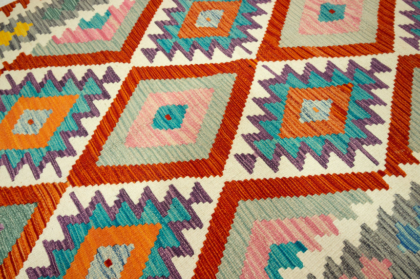 Kilim Afgano | 197 x 123 cm