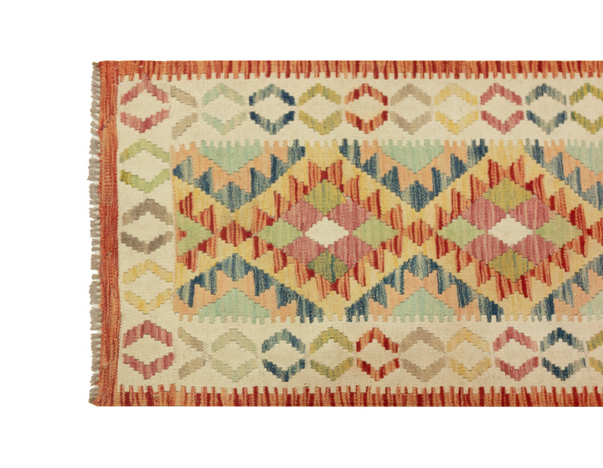 Kilim Afgano | 186 x 77 cm