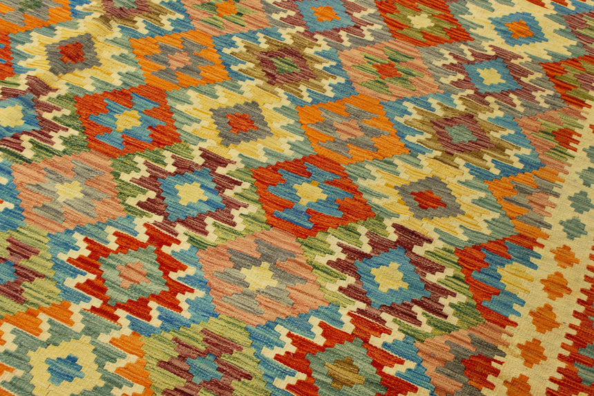 Afghan Kilim | 387 x 302 cm