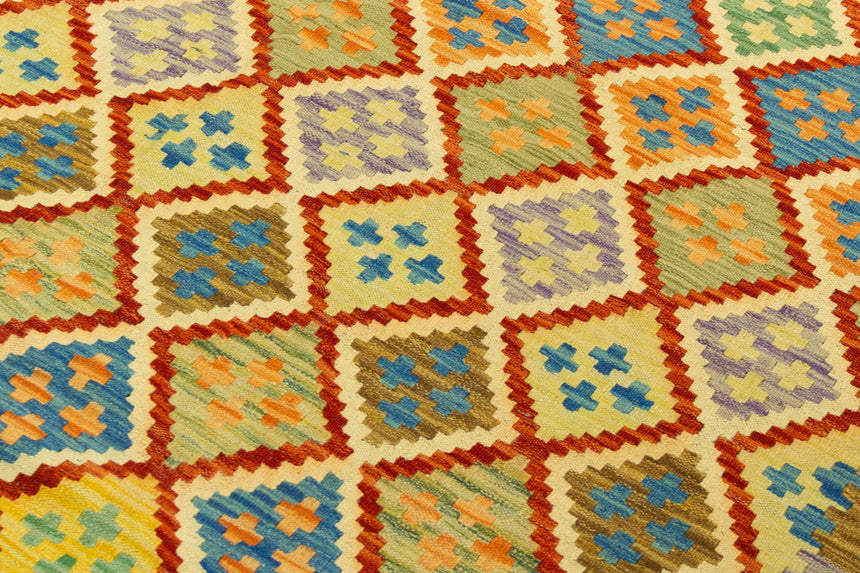 Afghan Kilim | 294 x 204 cm