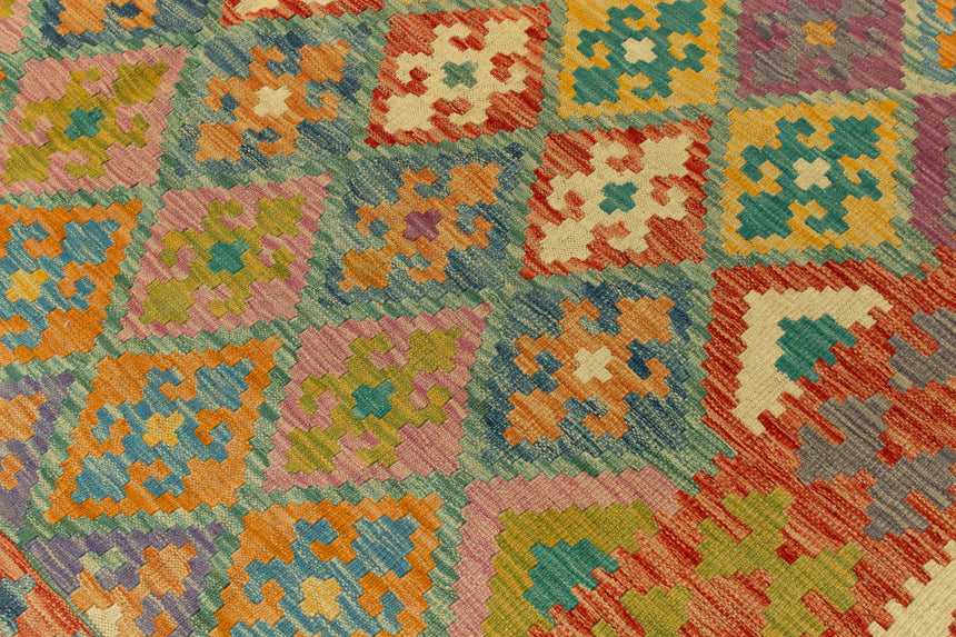 Kilim Afgano | 204 x 200 cm