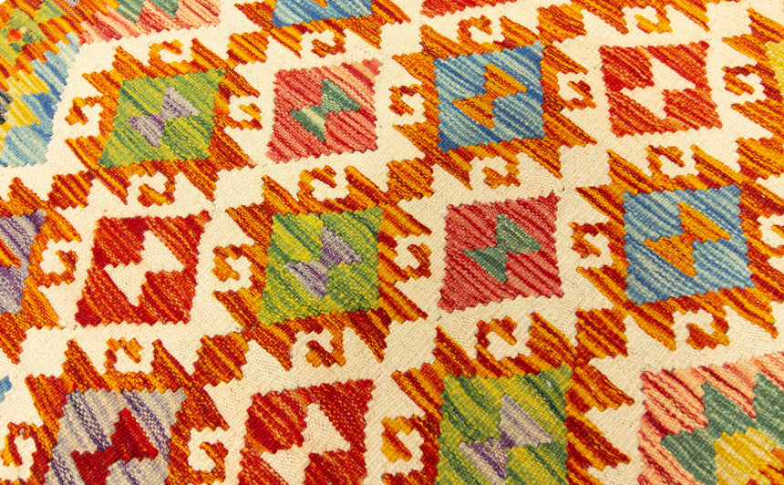 Kilim Afgano | 254 x 87 cm