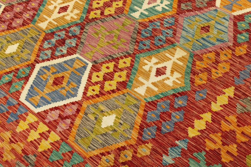 Kilim Afgano | 193 x 207 cm